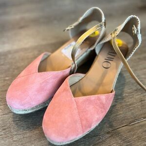 New Suede Espadrille Sandals